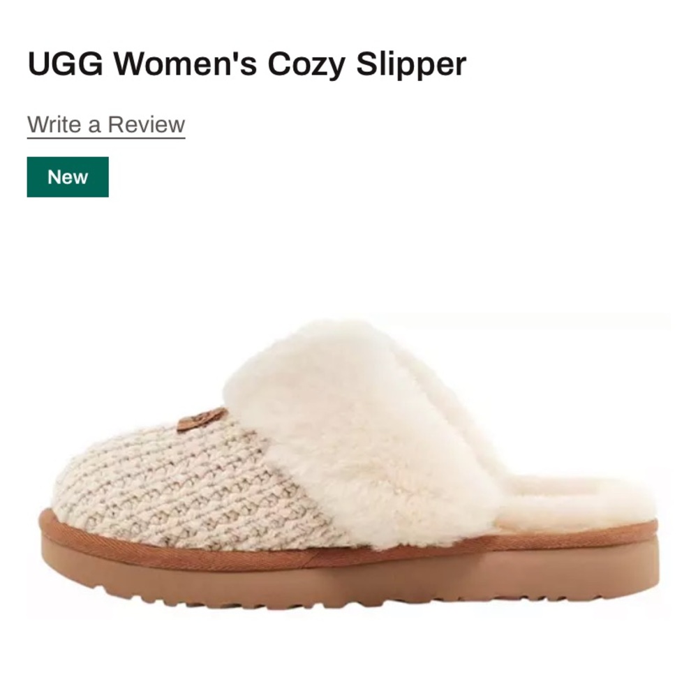 UGG Women's Cozy Slippers - Cream - Picture 5 of 11